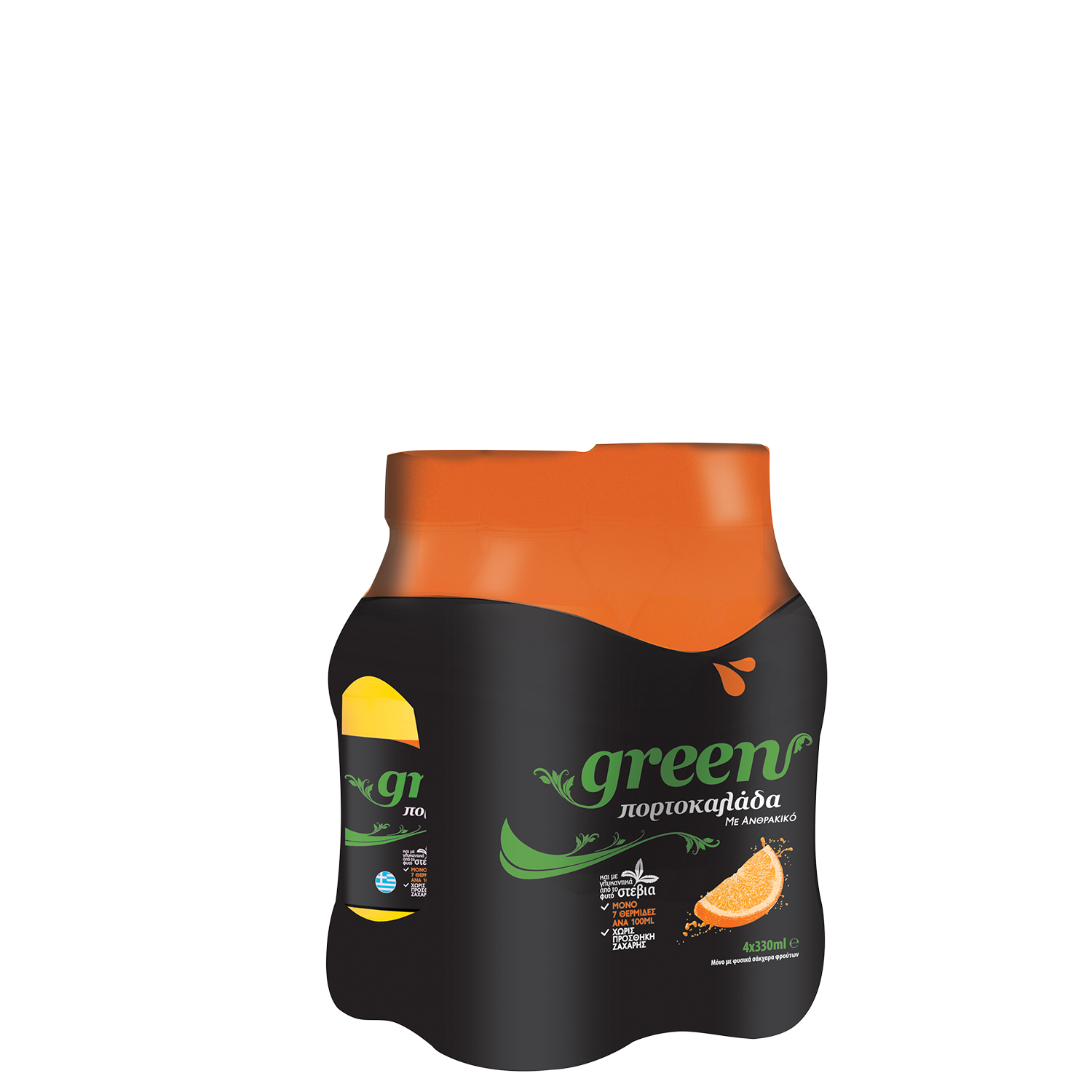 Green Orange - Multi Pack - (4x330ml PET bottles)