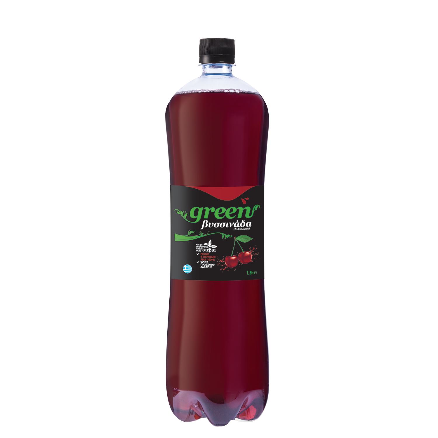 Green Cherry - PET - 1.5ml Bottle